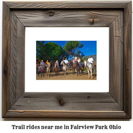 trail rides near me in Fairview Park, Ohio